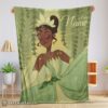 Hot Disney Princess Tiana Blanket Fleece Customized Blanket