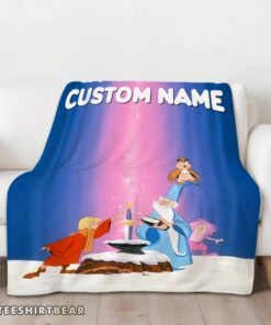 Hot Disney The Sword In The Stone Magic And Wonder Blanket Fleece Customized Blanket - Image 3