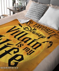 Hot Disney Villain Wife Halloween Blanket Cozy Funny And Unique Blanket - Image 3
