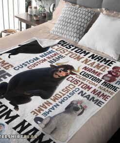 Hot Ferdinand And Friends The Gentle Bull's Journey Blanket Fleece Customized Blanket - Image 4