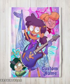 Hot It's No Big Deal Amphibia Blanket Fleece Customized Blanket