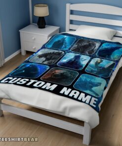 Hot King Of The Monsters Godzilla Blanket Fleece Customized Blanket - Image 3