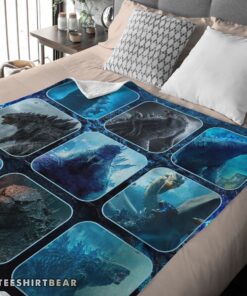 Hot King Of The Monsters Godzilla Blanket Fleece Customized Blanket - Image 4