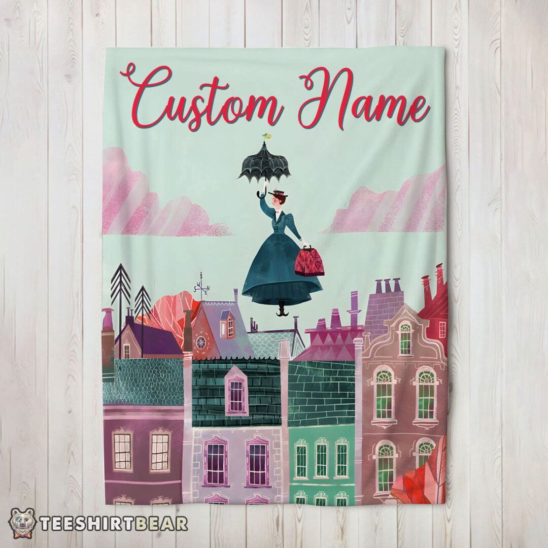 hot-mary-poppins-film-classic-movie-blanket-fleece-customized-blanket-mk-02 Hot Mary Poppins Film Classic Movie Blanket Fleece Customized Blanket