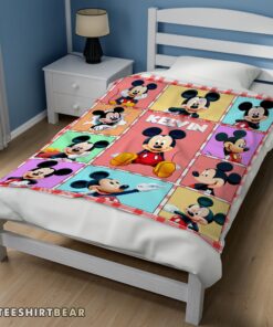 Hot Mickey Mouse Collage Blanket Fleece Customized Blanket - Image 3
