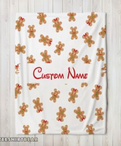 Hot Mickey Mouse Gingerbread Delight Blanket Fleece Customized Blanket