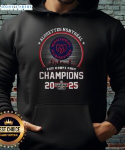 Hot Montreal Alouettes 112E Grey Cup Champions 2025 hoodie featuring a vibrant city skyline design.