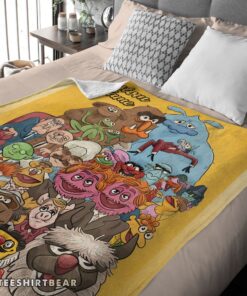 Hot Muppet Show Characters Blanket Fleece Customized Blanket - Image 4