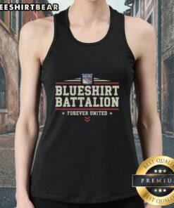 Hot New York Rangers Blueshirt Battalion Forever United tank top featuring team colors and logo, perfect for fans.
