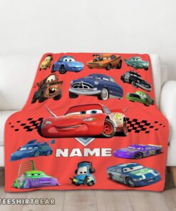 Hot Pixar Cartoon Cars Character Blanket Fleece Customized Blanket - Image 3