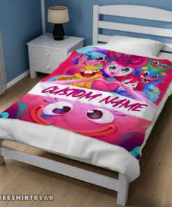 Hot Poppy Playtime Mommy Long Legs And Friends Blanket Fleece Customized Blanket - Image 3