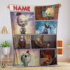 Hot Pretty Cute Disney Chicken Little Collage Poster Blanket Fleece Customized Blanket