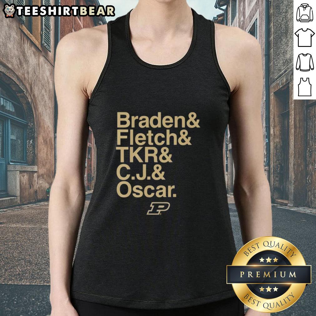 hot-purdue-boilermakers-ampersand-stars-2025-26-braden-fletch-tkr-c-j-and-oscar-tank-top Hot Purdue Boilermakers tank top featuring Braden Fletch, Tkr, C.J., and Oscar, perfect for fans in 2025-26.