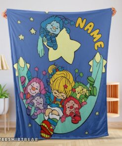 Hot Rainbow Brite Sleeping On The Star Blanket Fleece Customized Blanket