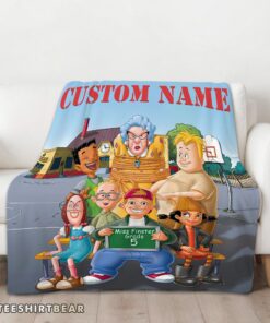 Hot Recess Cartoon Miss Finster Grade 5 Blanket Fleece Customized Blanket - Image 3