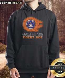 Hot Star Wars Auburn Tigers side hoodie featuring vibrant graphics, perfect for fans and stylish comfort.