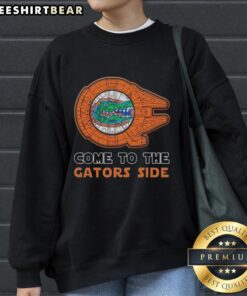Florida Gators side sweatshirt featuring a Hot Star Wars design, perfect for fans and stylish comfort in cooler weather.