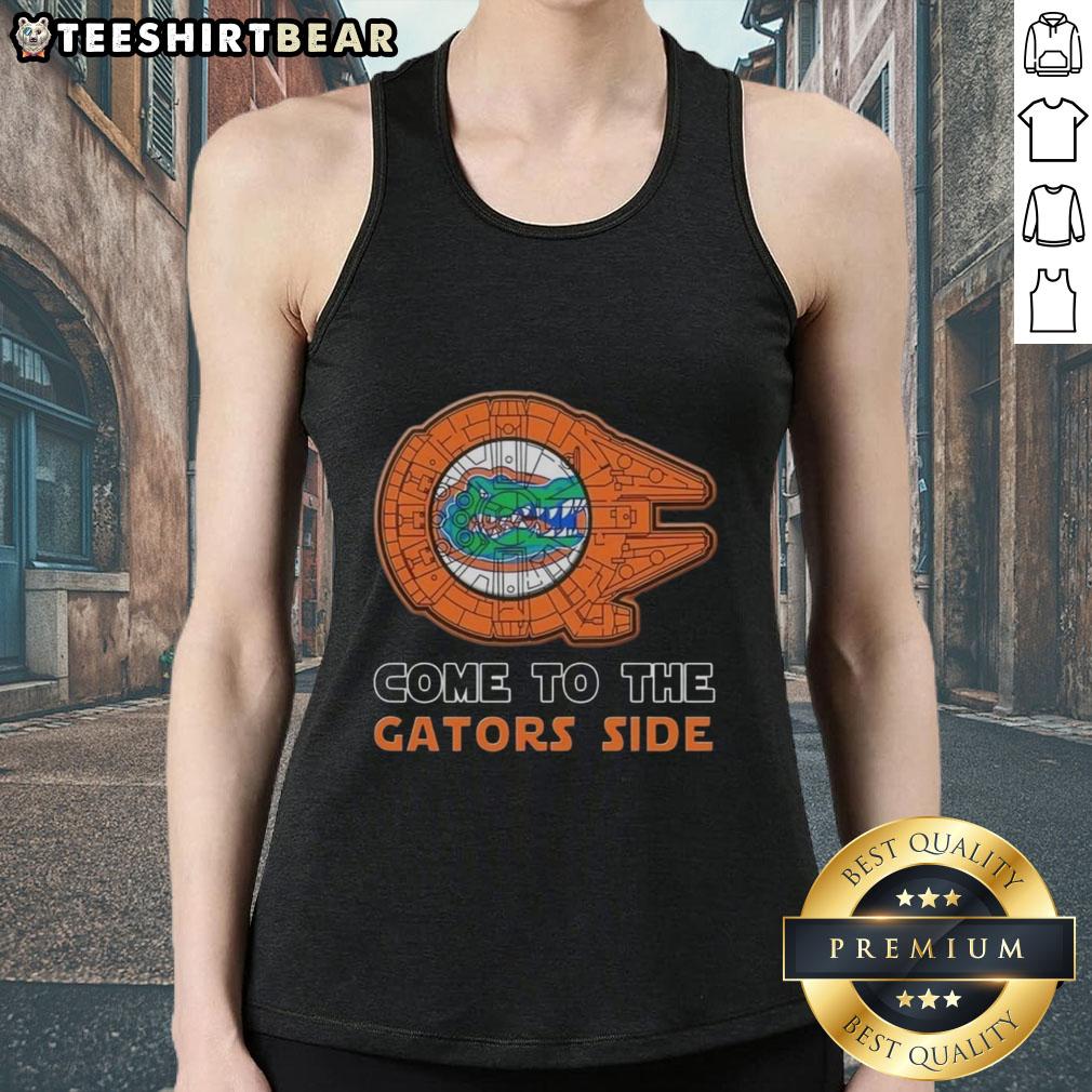 hot-star-wars-come-to-the-florida-gators-side-tank-top Hot Star Wars tank top featuring Florida Gators design, perfect for fans combining style and fandom at events.