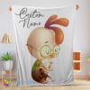 Hot Top Disney Chicken Little Meditative Pose Blanket Fleece Customized Blanket