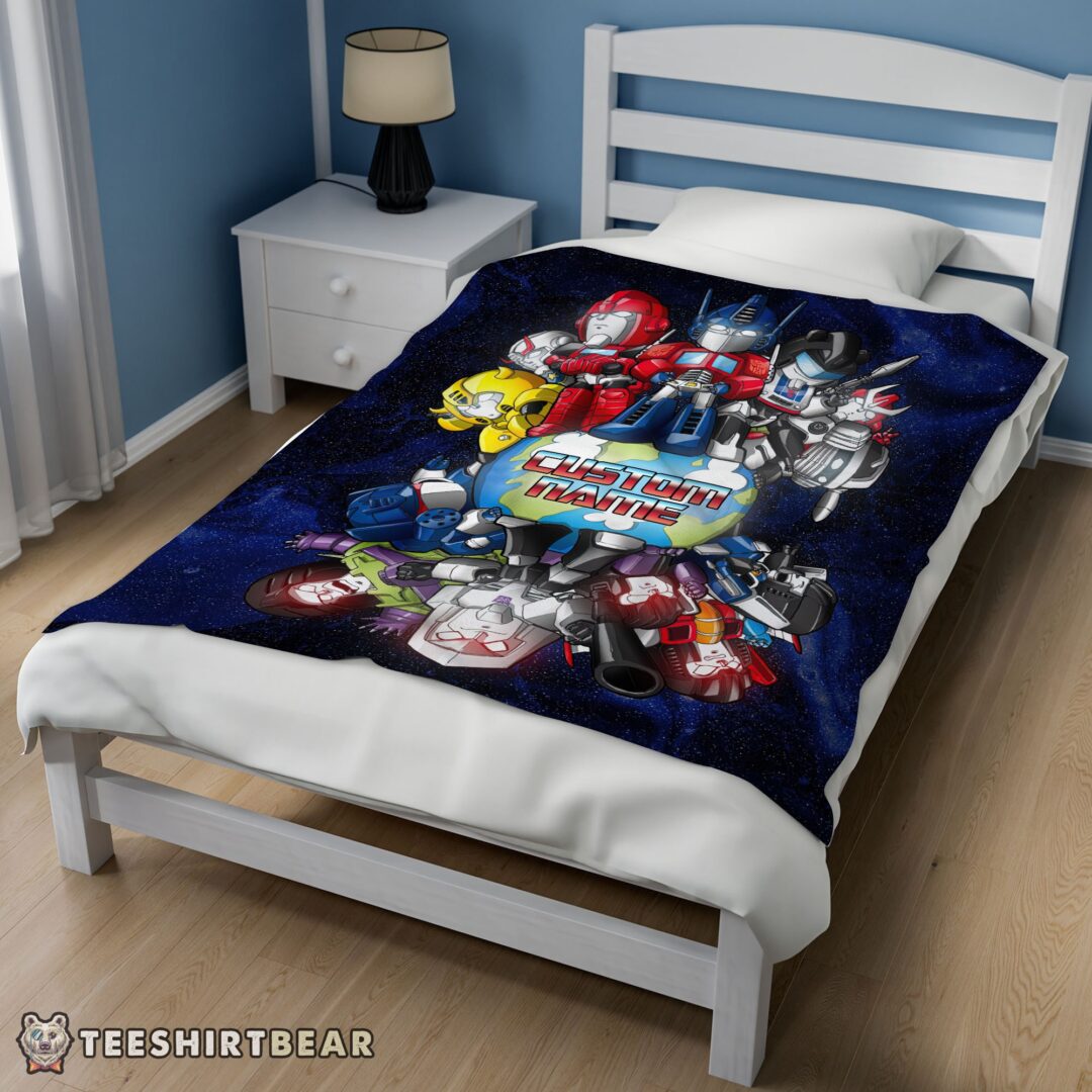 hot-transformers-team-chibi-cute-fleece-blanket-e28093-customize-blanket-mk-02 Hot Transformers Team Chibi Cute Fleece Blanket Customize Blanket - Image 3