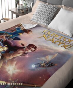 Hot Treasure Planet Movie Poster Blanket Fleece Customized Blanket - Image 4