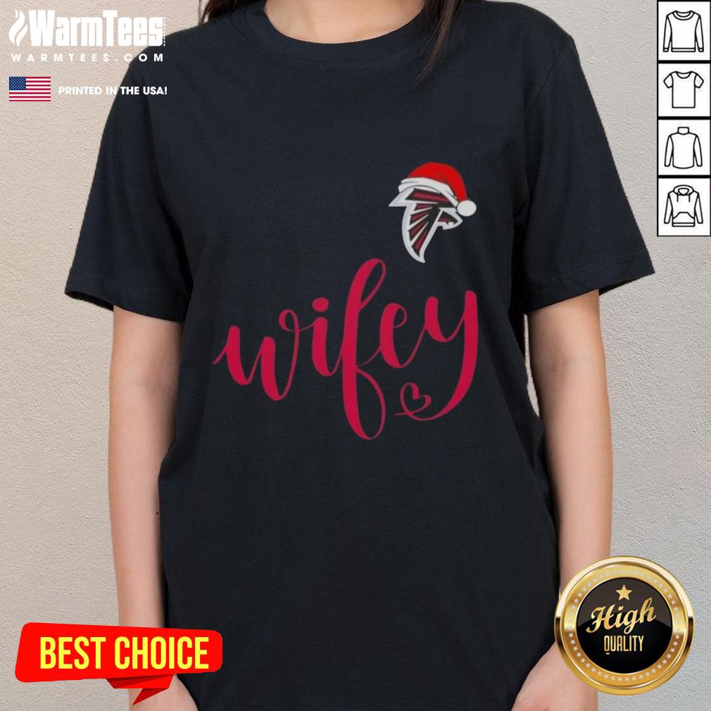 hot-wifey-atlanta-falcons-santa-hat-merry-christmas-ladies-tee Hot Wifey Atlanta Falcons Santa Hat Merry Christmas Ladies Tee featuring festive design and team spirit for holiday cheer.