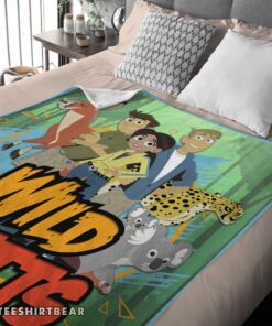 Hot Wild Kratts Adventure Blanket Fleece - Image 3