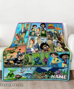 Hot Wild Kratts Creature Adventures Collage Blanket Fleece Customized Blanket - Image 3