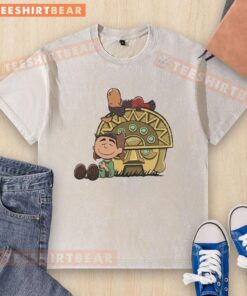 Nice Boom Baby Peanuts Snoopy Aztec Temple washed t-shirt featuring vibrant graphics and a relaxed fit for casual wear.