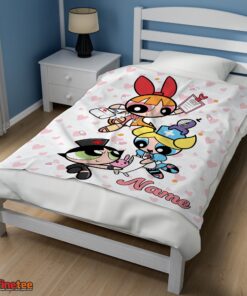 Nice Cartoon Network The Powerpuff Girls Nurse Blanket Fleece Customized Blanket - Image 3
