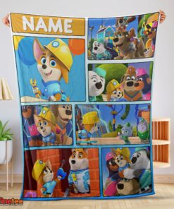 Nice Cartoon PAW Patrol Baby Animals Blanket Fleece Customized Blanket