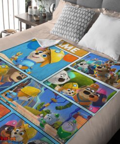 Nice Cartoon PAW Patrol Baby Animals Blanket Fleece Customized Blanket - Image 4