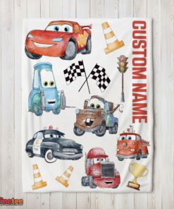Nice Cartoon Pixar Cars Cute Character Blanket Fleece Customized Blanket