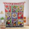 Nice Chuck E. Cheese's Where A Kid Can Be A Kid Blanket Fleece