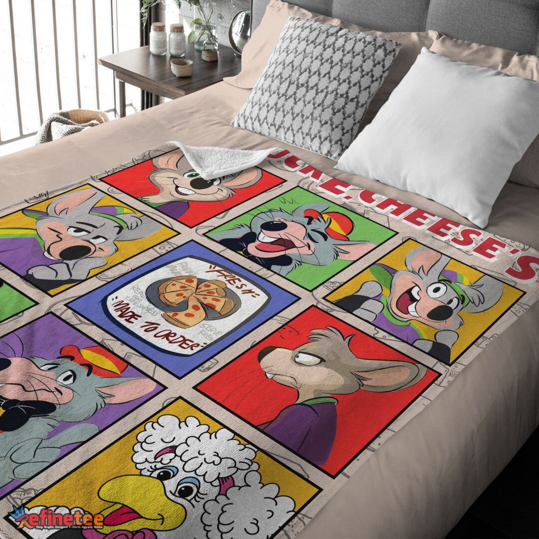 nice-chuck-e-cheeses-where-a-kid-can-be-a-kid-blanket-fleece-mk-02 Nice Chuck E. Cheese's Where A Kid Can Be A Kid Blanket Fleece - Image 3
