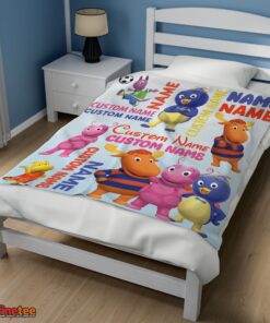 Nice Cute Backyardigans Characters Blanket Fleece Customized Blanket - Image 3