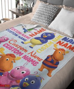 Nice Cute Backyardigans Characters Blanket Fleece Customized Blanket - Image 4