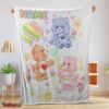 Nice Cute Care Bears Friends Blanket Fleece Customized Blanket