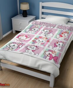 Nice Cute Disney Cartoon The Aristocats Marie Blanket Fleece Customized Blanket - Image 3