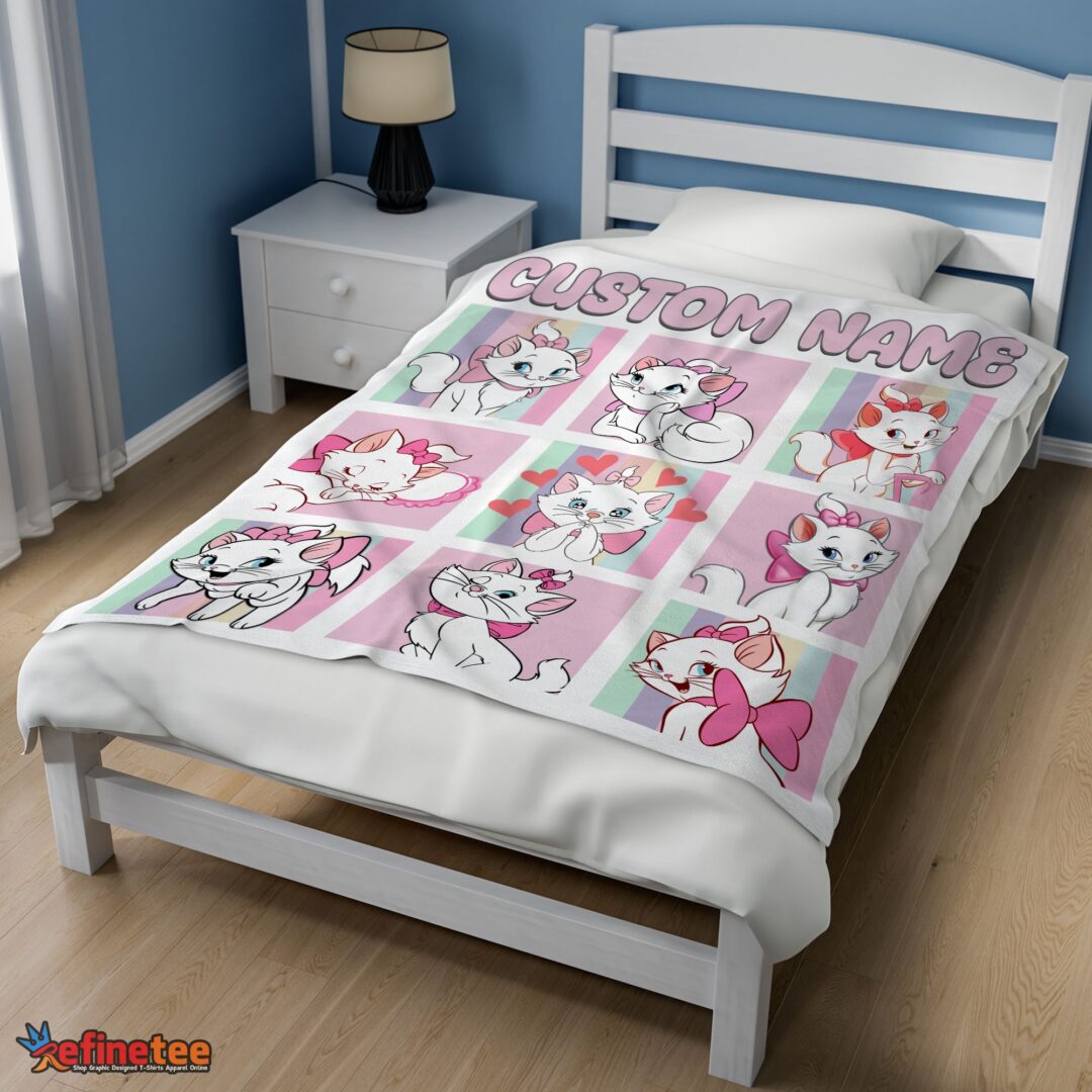 nice-cute-disney-cartoon-the-aristocats-marie-blanket-fleece-customized-blanket-mk-02 Nice Cute Disney Cartoon The Aristocats Marie Blanket Fleece Customized Blanket - Image 3