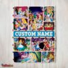 Nice Disney Alice In Wonderland Adventure Collage Blanket Fleece Customized Blanket