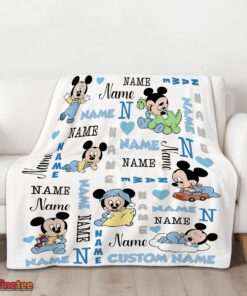 Nice Disney Baby Mickey's Dreamland Blanket Fleece Customized Blanket - Image 3