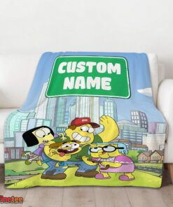 Nice Disney Big City Greens Family Cartoon Blanket Fleece Customized Blanket - Image 3