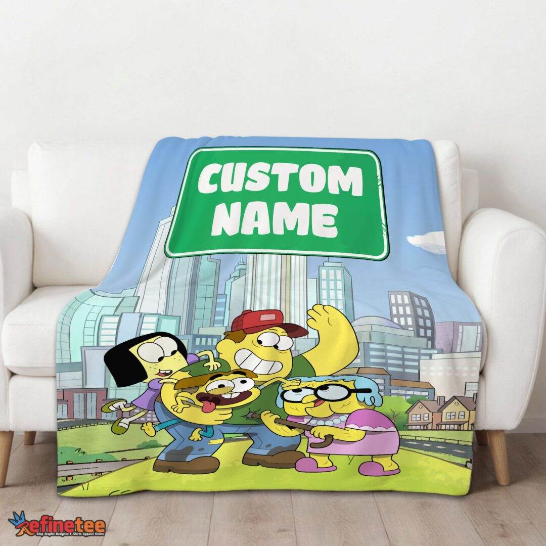 nice-disney-big-city-greens-family-cartoon-blanket-fleece-customized-blanket-mk-01 Nice Disney Big City Greens Family Cartoon Blanket Fleece Customized Blanket - Image 3
