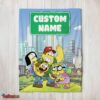 Nice Disney Big City Greens Family Cartoon Blanket Fleece Customized Blanket