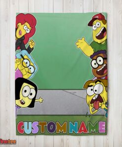 Nice Disney Big City Greens Peeking Family Blanket Fleece Customized Blanket