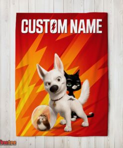 Nice Disney Bolt And Friends Blanket Fleece Customized Blanket
