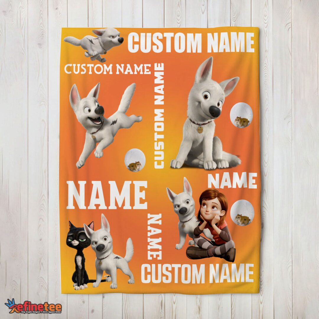 nice-disney-bolt-and-penny-blanket-fleece-customized-blanket-mk-02 Nice Disney Bolt And Penny Blanket Fleece Customized Blanket