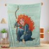 Nice Disney Brave Merida Princess Blanket Fleece