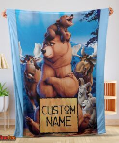 Nice Disney Brother Bear Poster Blanket Fleece Customized Blanket